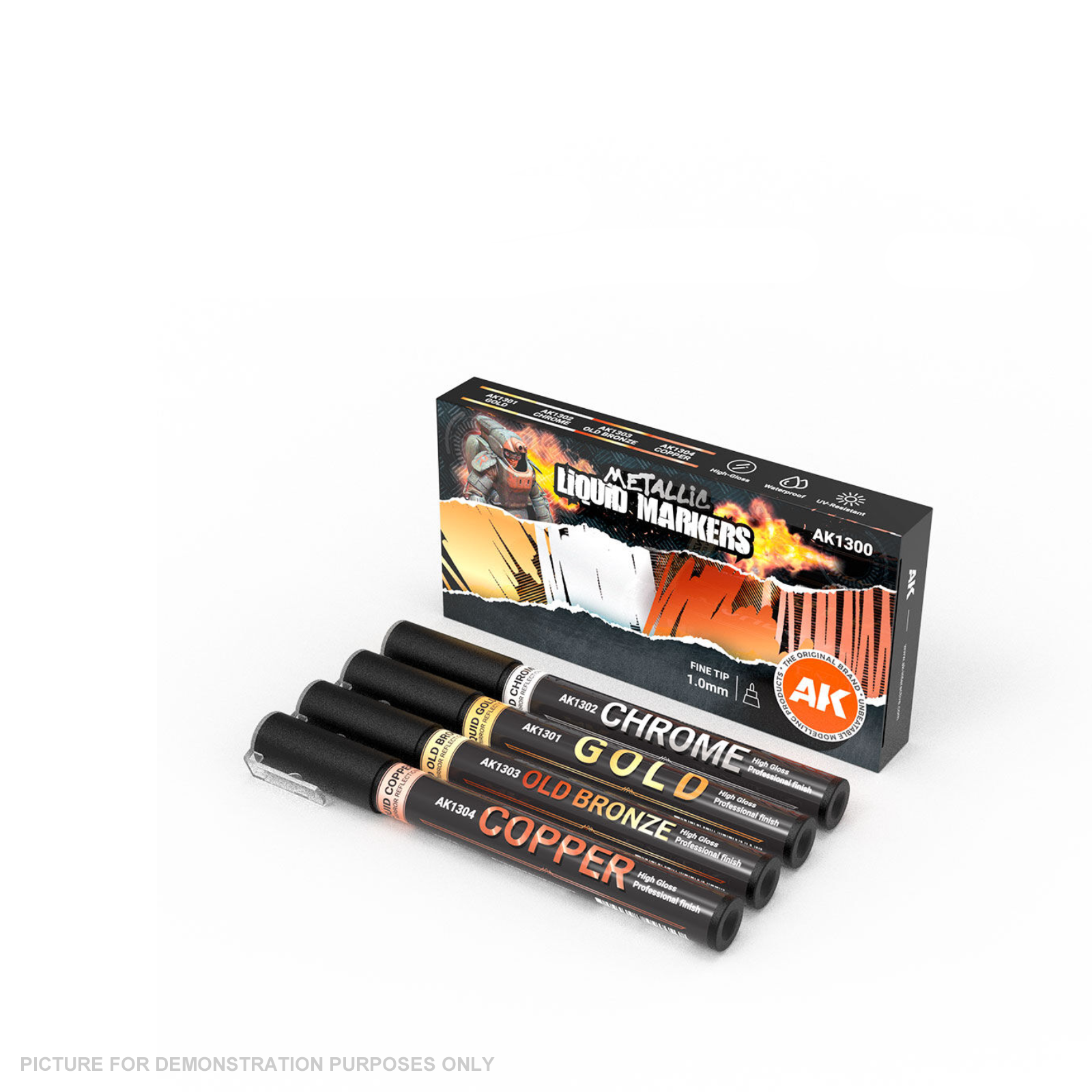 AK Interactive - Auxiliaries - Metallic Marker